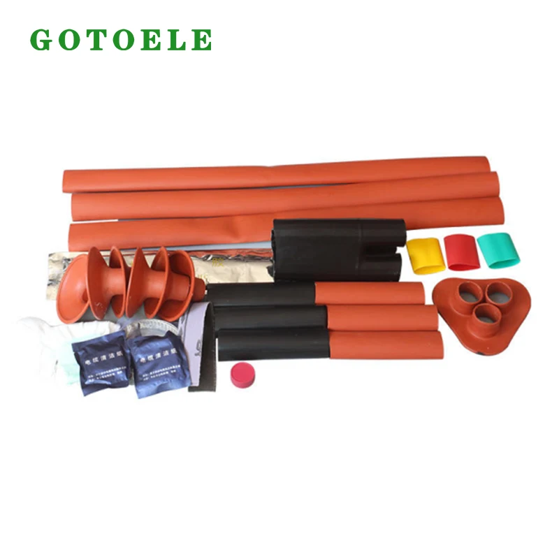 Kit Penamatan Kabel Pengecutan Haba Luar 33kV 3 Teras
