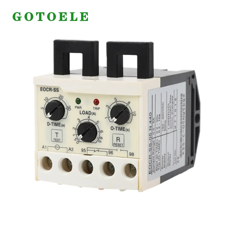 Relay Perlindungan Motor Elektronik EOCR-SS