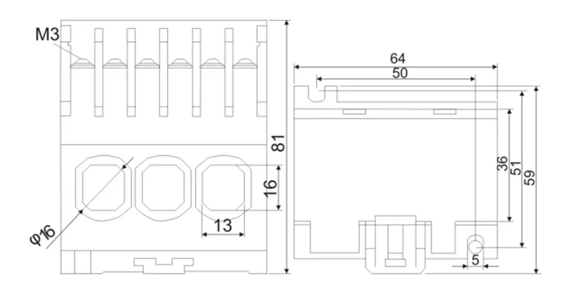 PG OPR-SS3-120 Electronic Motor Overload Relay