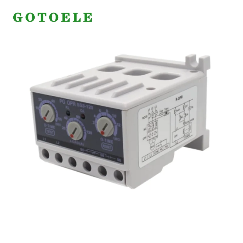 PG OPR-SS3-120 Geganti Muatan Lebih Motor Elektronik